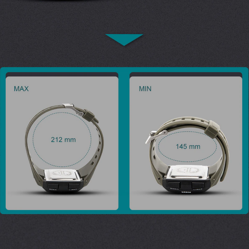 Reloj Militar Masculino Raptor Sport Shock