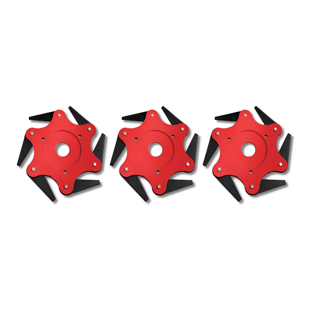 Disco de Corte Universal para Desbrozadora con 6 Hojas – Disco Premium